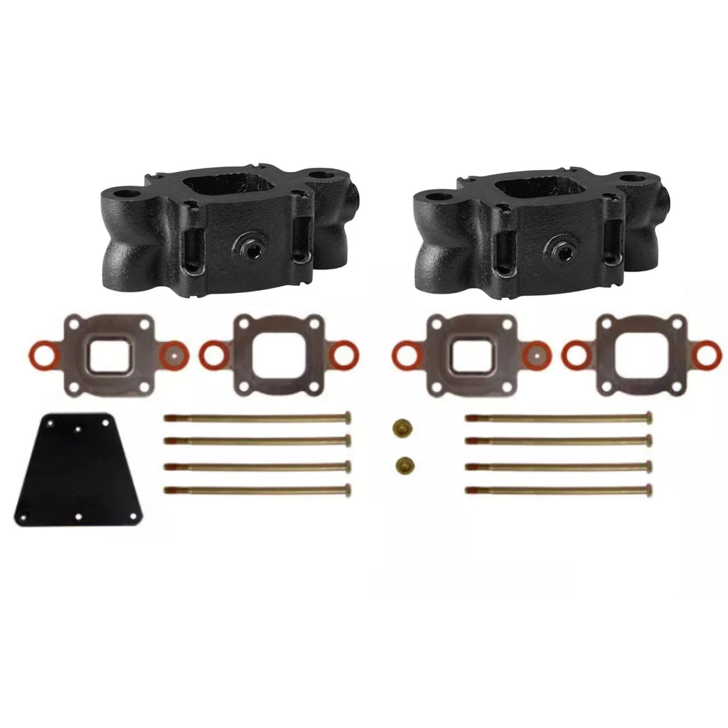 3 Inch Exhaust Spacer Kit for Mercruiser (Replaces 864929A3, 864929A1)