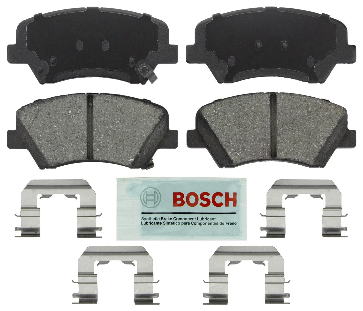 Bosch Front Brake Pads w/ Hardware for (BE1543H)