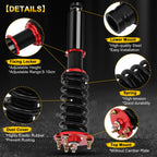 Coilover Shocks Struts Kit for Honda Accord (2003–2007) Acura (2004–2008)