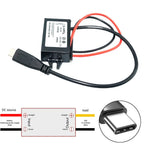 12V/24V to 5V DC-DC Step Down Converter Module USB Type-C Adapter