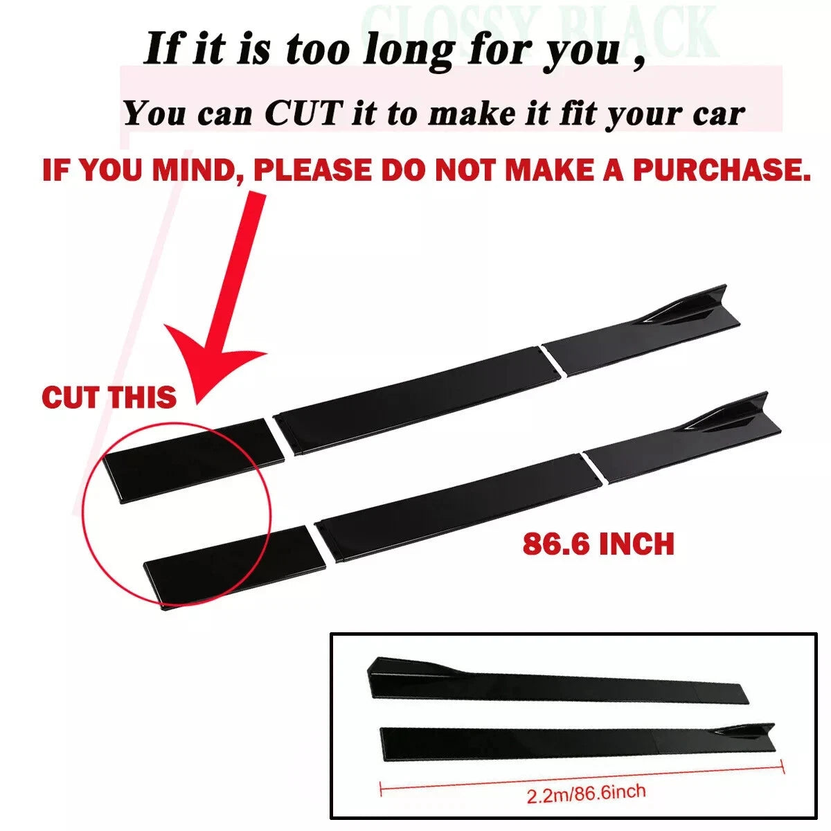 Front Bumper Lip Spoiler Splitter for KIA K5 GT GT-Line (2021–2023)