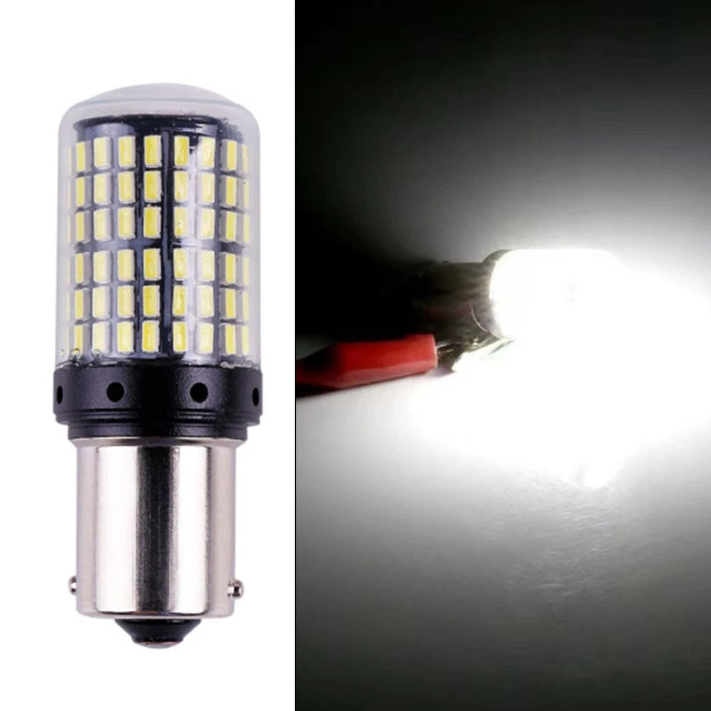 2X LED Tail Light 1156 144SMD for Brake Reverse Lamp