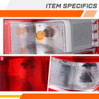 Chrome Tail Light Assembly Brake Lamp for Ford F-150 (2021–2023)