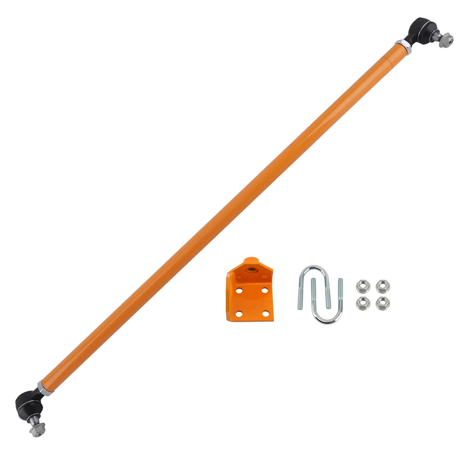 Adjustable Heavy Duty Drag Link w/ Tie Rod Ends Bracket For Nissan Patrol GU Y61