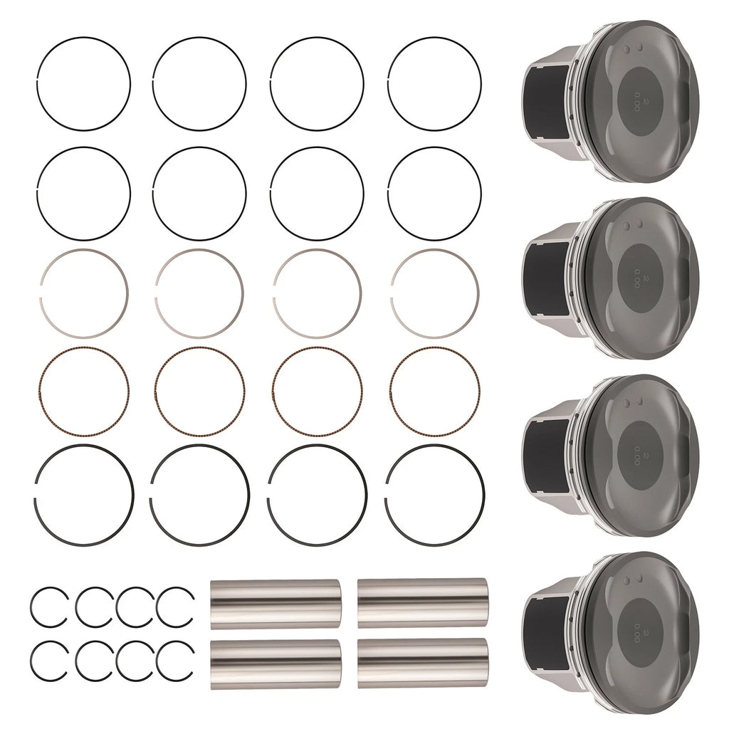 Pistons & Rings Set for Toyota Camry RAV4 Scion tC Lexus 2007–2013 (2.4L)