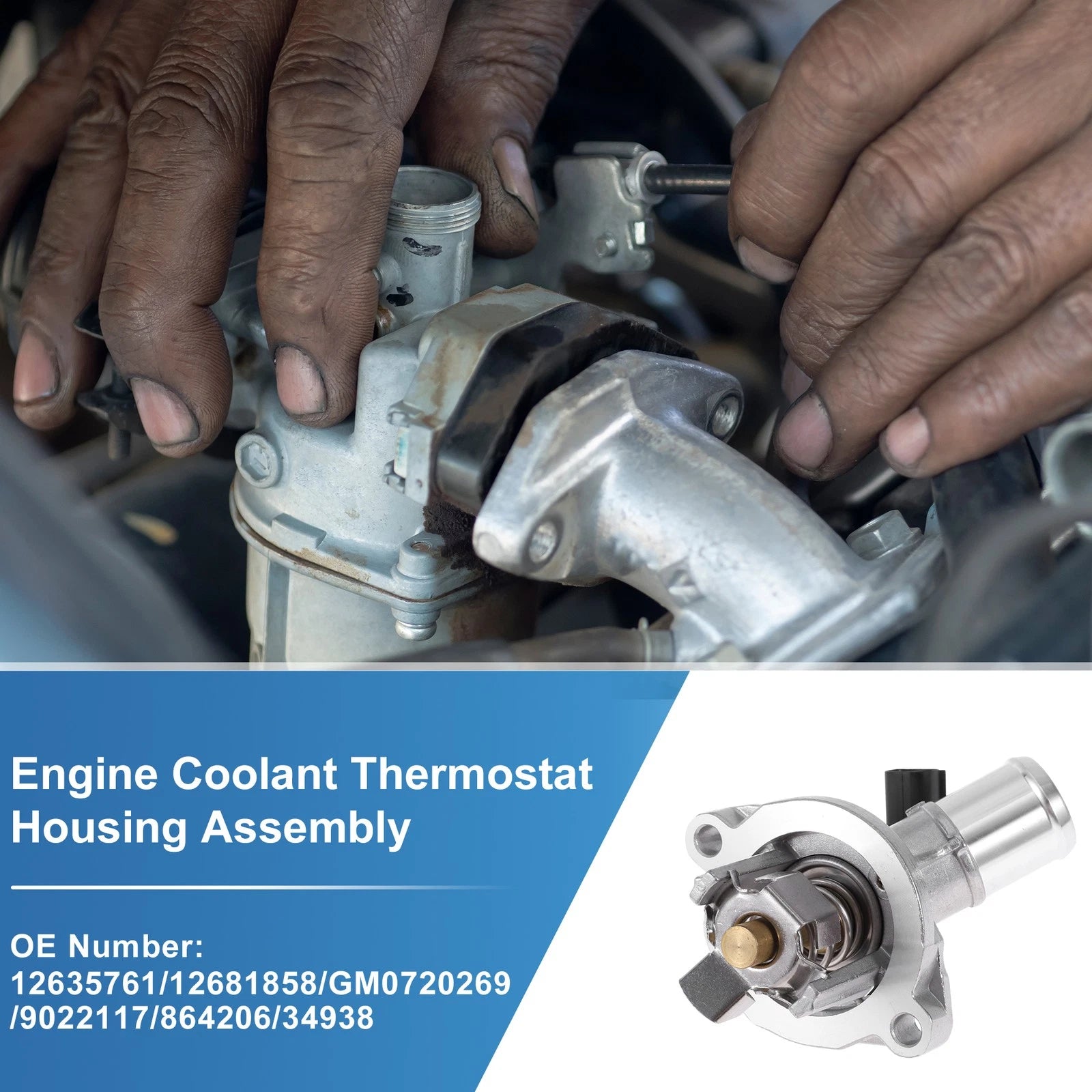 Engine Coolant Thermostat Housing Assembly No.12635761 for Chevrolet Volt (2011–2015)
