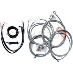 Complete Handlebar Cable Kit for Harley Touring (2014–2017) 10"-12" Stainless Steel