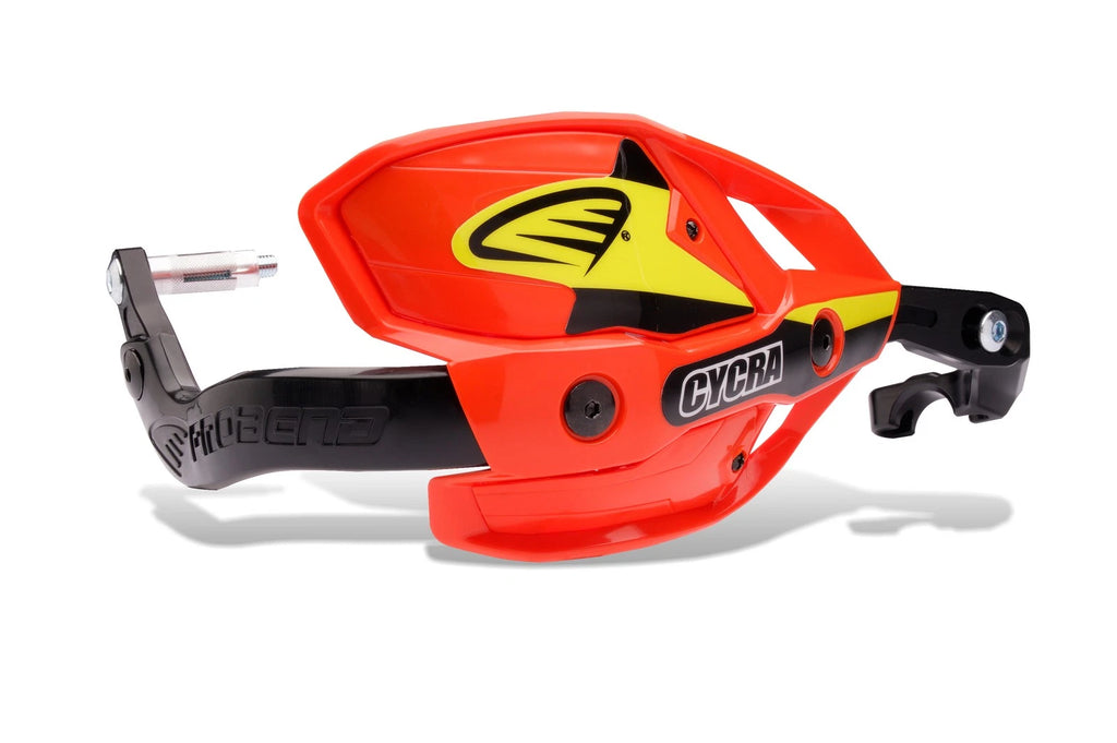 Cycra Probend Ultra HCM Handguards for Offroad Motorcycles (7/8 in, Red)