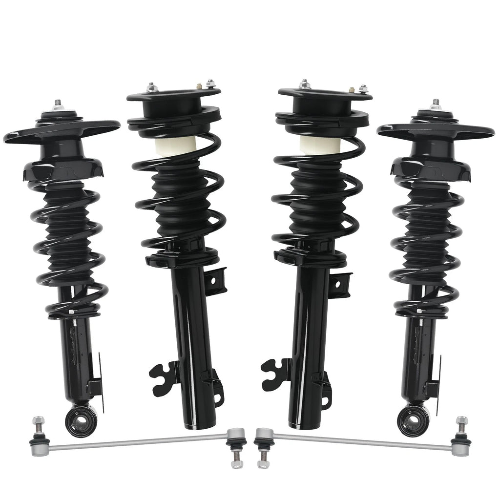 Complete Strut Set w/ Coil Spring & Sway Bar for Mini Cooper (2007–2008)