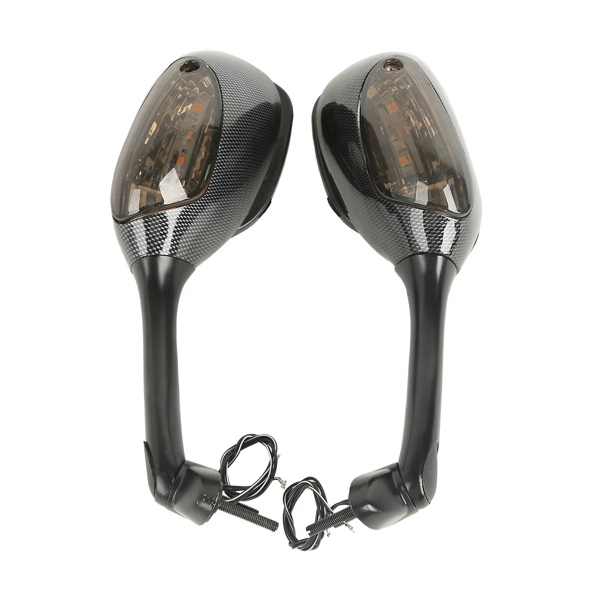 Rearview Mirrors with Turn Signal for Suzuki GSXR600 750 (2006–2024) GSXR1000 (2005–2015)