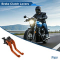 6 Position Adjustable Brake Clutch Levers for Suzuki GSX8S (2023–2025) Orange