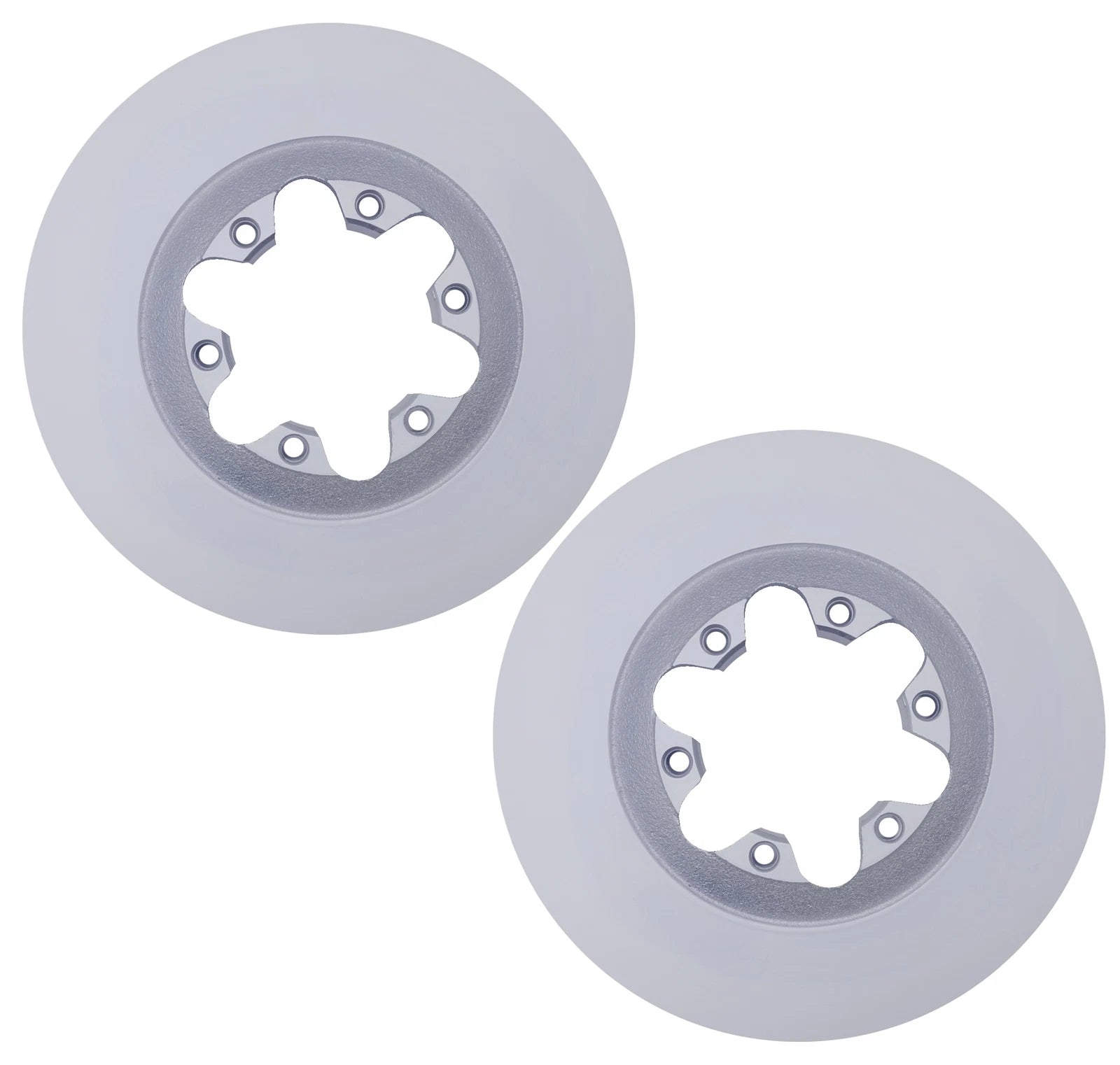 Set of 2 Front Coated Disc Brake Rotors for GMC Canyon, Isuzu i-290 (2004–2012)