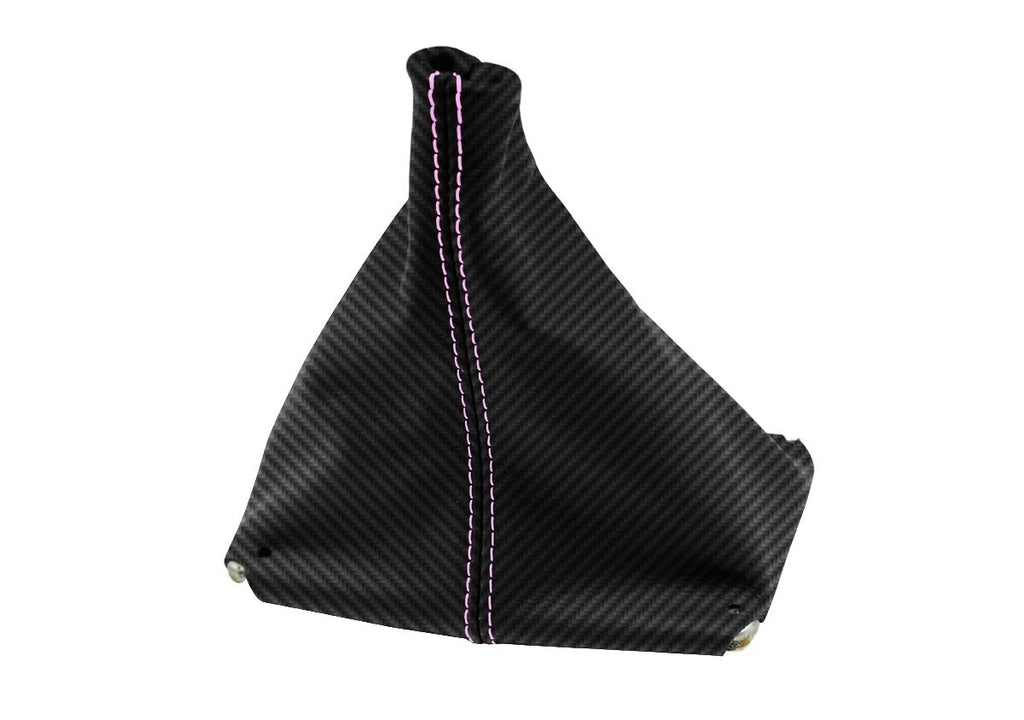 Manual Shift Boot for Chevrolet Camaro (1982–1992) Carbon Fiber Pink Stitch