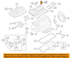 Set of 6 Spark Plug Tubes for BMW E70 (2007–2013)