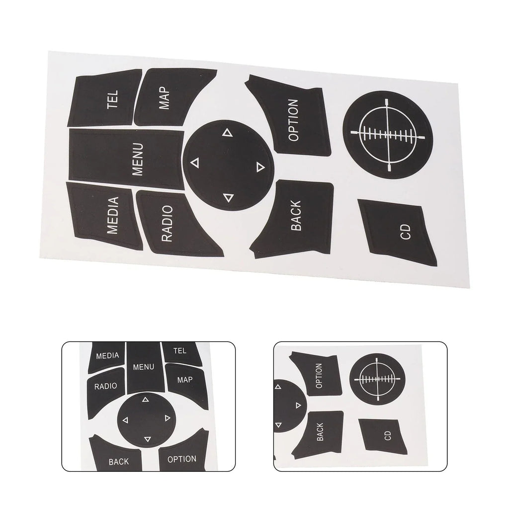 iDrive Button Repair Decal Sticker for BMW F30 F31 F34 E90 E92 E93 (2009���2015)