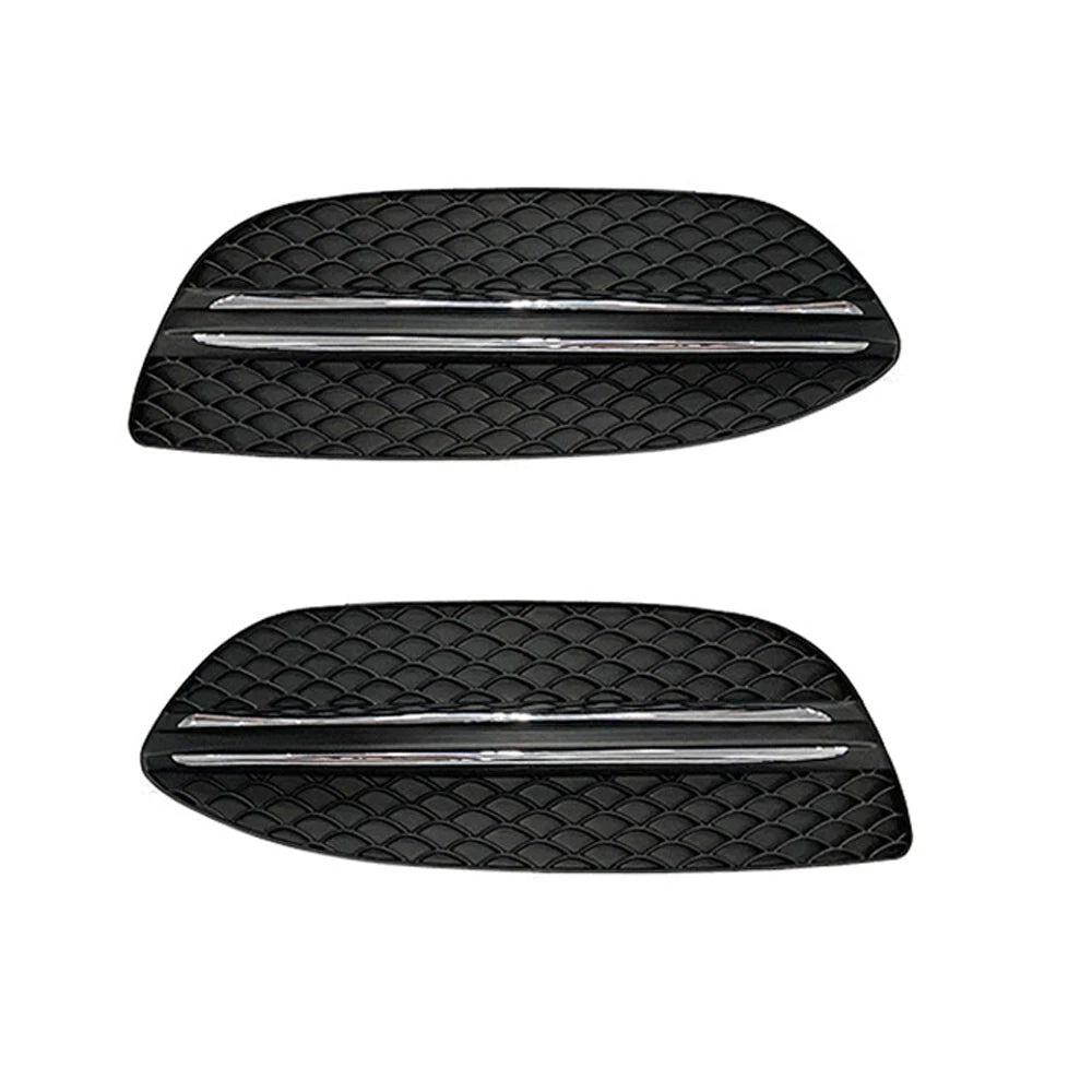 Front Bumper Fog Lamp Grill Cover Trim for Benz C-Class (2015–2018) A2058851223