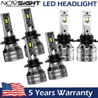 6X 9005 H11 LED Headlight Kit Fog Light Bulbs White 6500K for