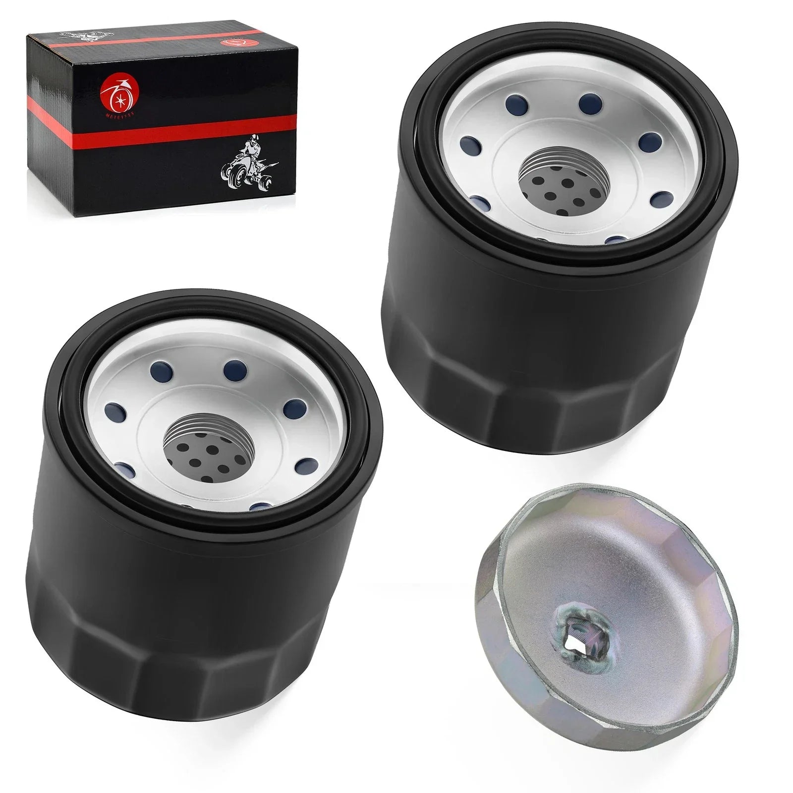 2 x Oil Filter for Yamaha Stryker XVS1300 & Super Tenere XTZ1200 (2011–2024)