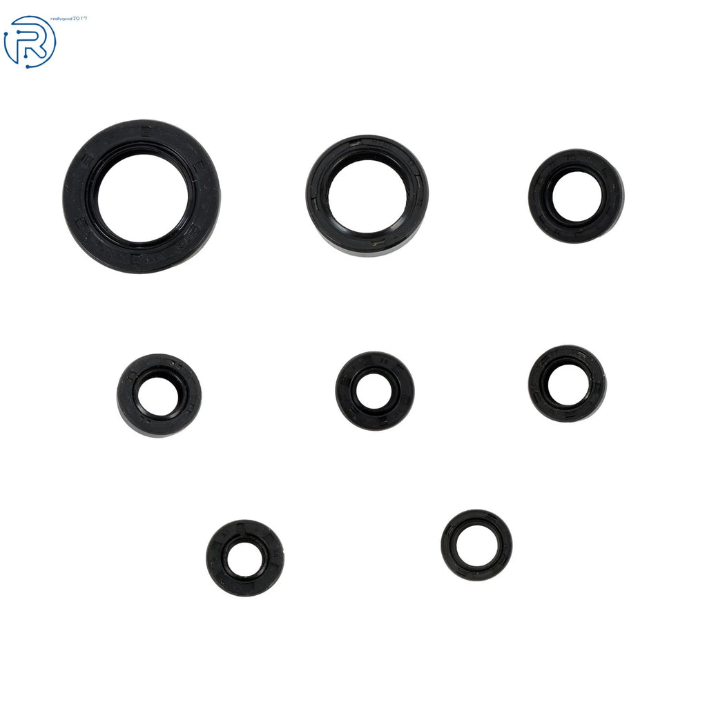 8PCS Engine Oil Seal Kit for Honda TRX350FM Rancher 4x4 (2000–2006) 822236