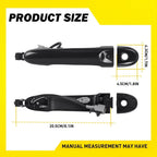 Front Left Exterior Door Handle for Nissan Juke (2010–2019) 80640-3WC2A