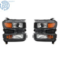 Headlight Assembly for Chevy Silverado 1500 (2019–2021) Halogen Clear