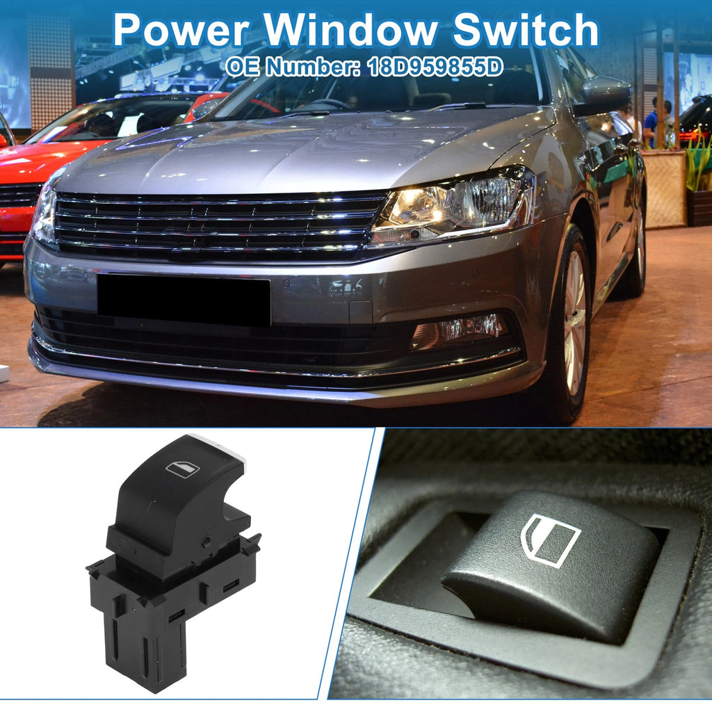 Passenger Side Power Window Switch for Volkswagen Lavida (2015–2019) No. 18D959855D