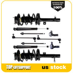Set of 10 Strut Shock Tie Rod Sway Bar Links for Ford Focus (2000–2005)