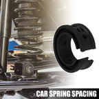 2X Black Coil Spring Rubber Buffer for Ford, Chevy (Universal D Type)