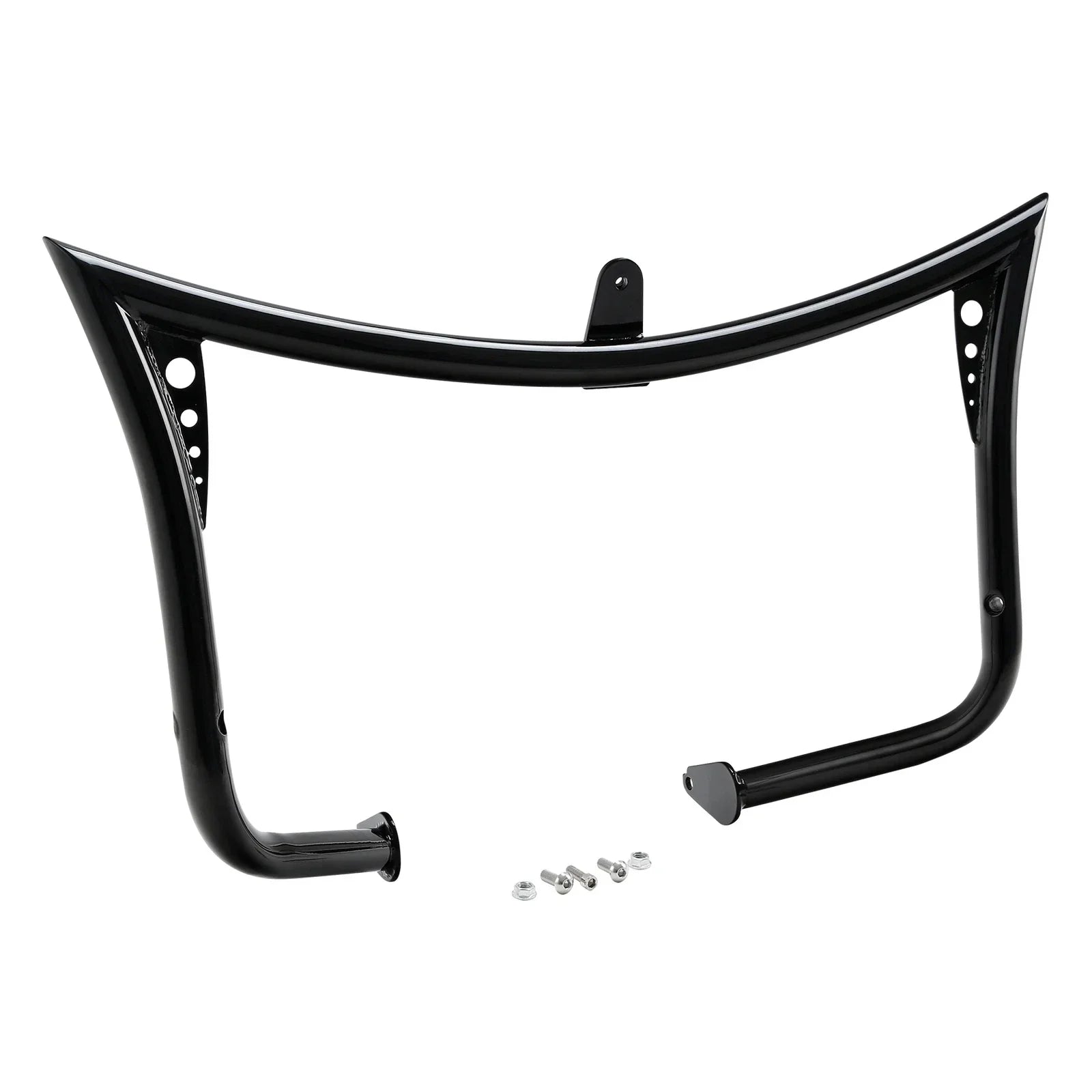 Black Engine Guard Crash Bar for Harley Electra Glide Road King (1997-2008)