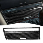 Carbon Fiber Central Strip Cover Decor Trim for BMW E46 (1998–2005)