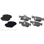 Set of 4 Brake Pads for Mazda 3 (2019–2021)