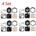 Set of 4 Carburetor Gasket Repair Kit for Walbro K12-WG WB WG K15-WJ K12-WJ