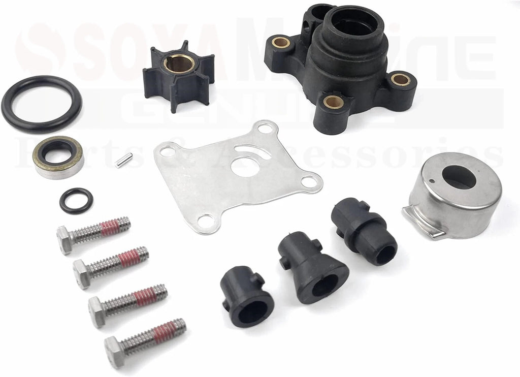 Water Pump Rebuild Kit for Johnson Evinrude 8-15 HP Outboard (18-3327, 393560)