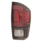 Replacement Black Passenger Side Tail Light Assembly w/LED-See Compatible Chart