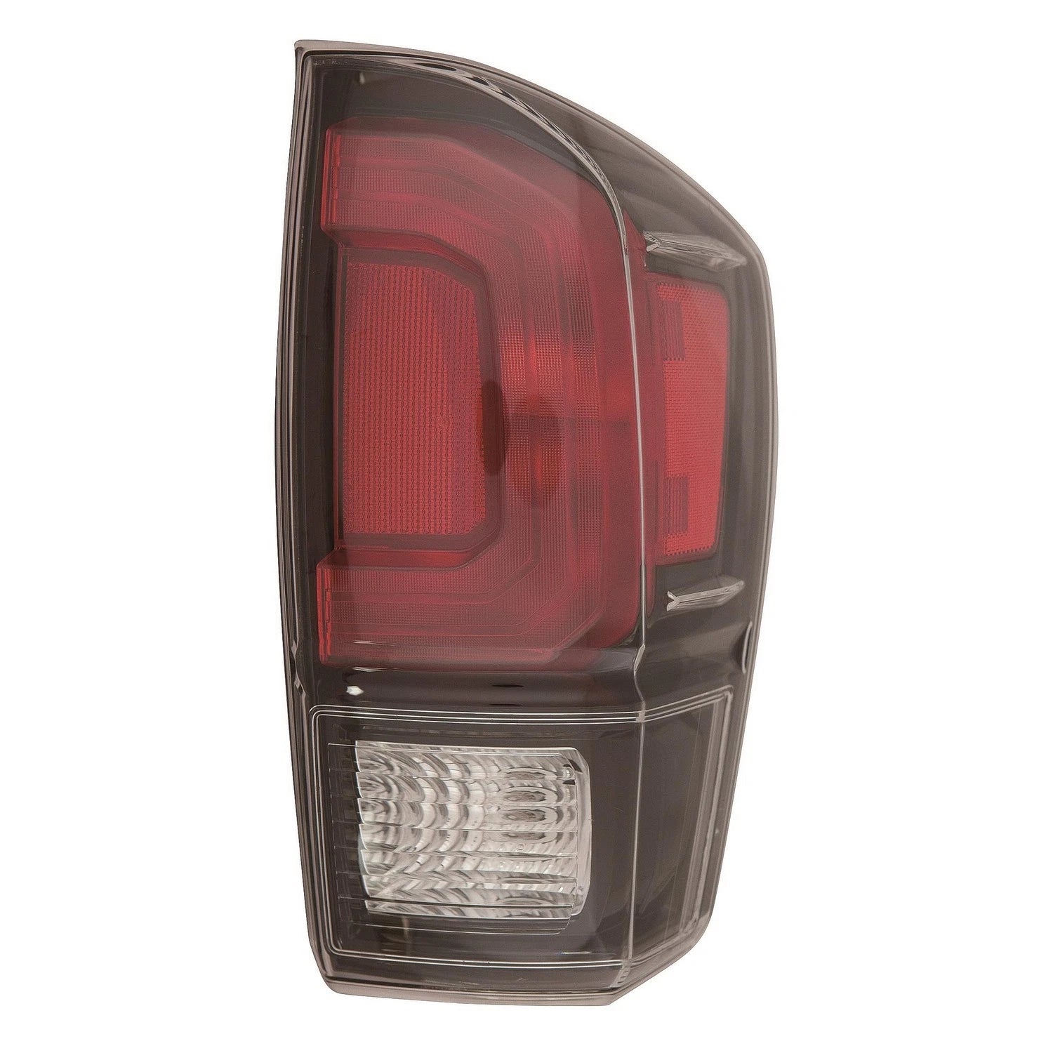 Replacement Black Passenger Side Tail Light Assembly w/LED-See Compatible Chart