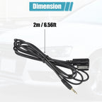 AMI MMI AUX 3.5mm Jack MP3 Adapter Cable for Audi (Various Models)