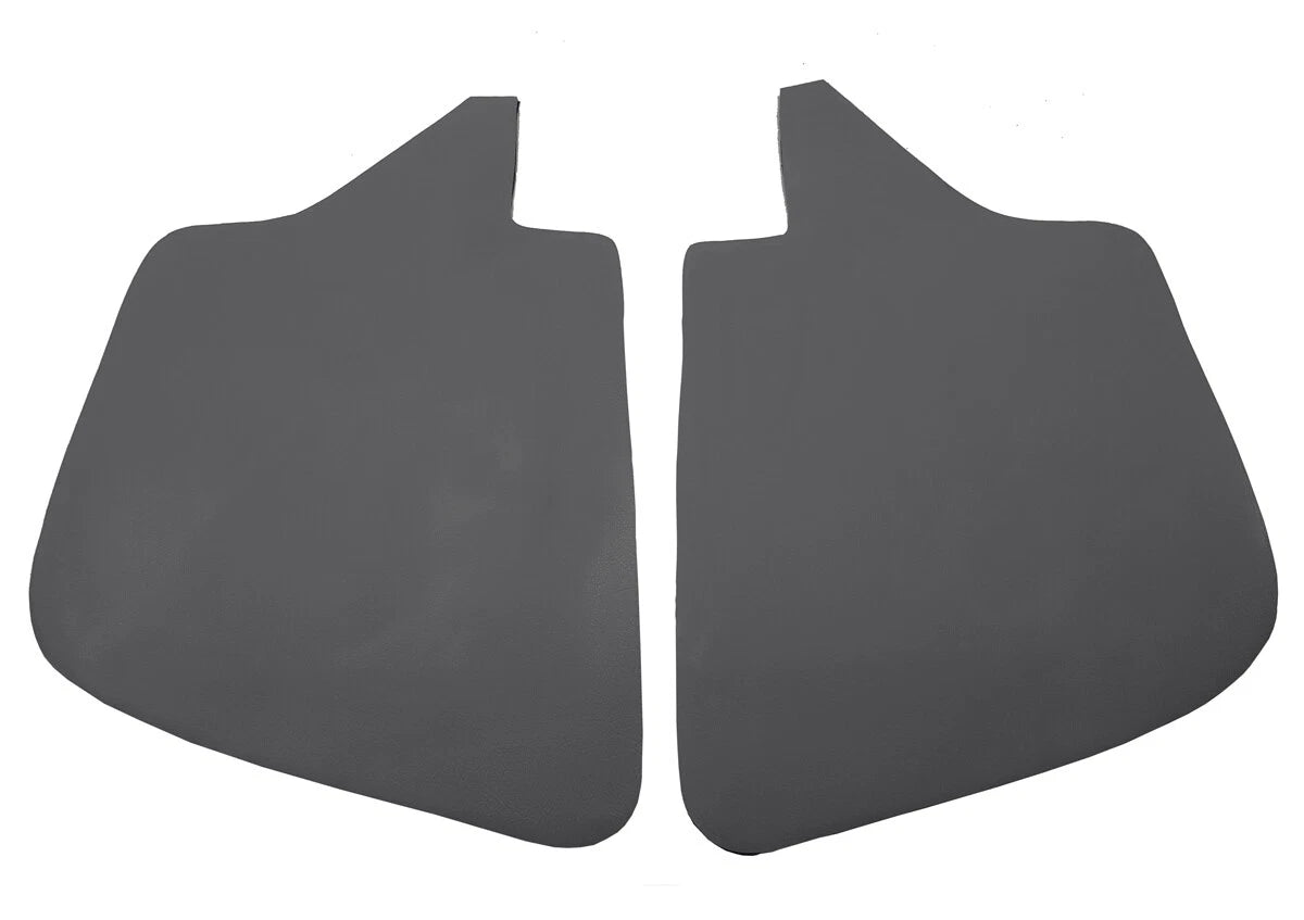 Front Armrest Door Panel Cover for Toyota Prius (2010–2015) Gray PVC Leather