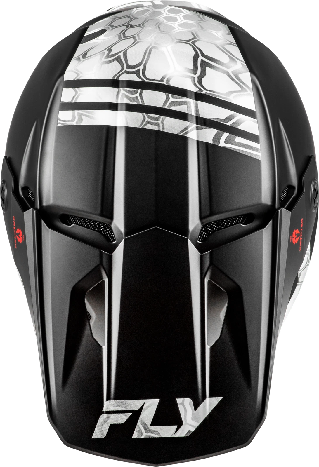Kinetic Verdict Off-Road Helmet for FLY RACING (2X-Large, Black/Grey)
