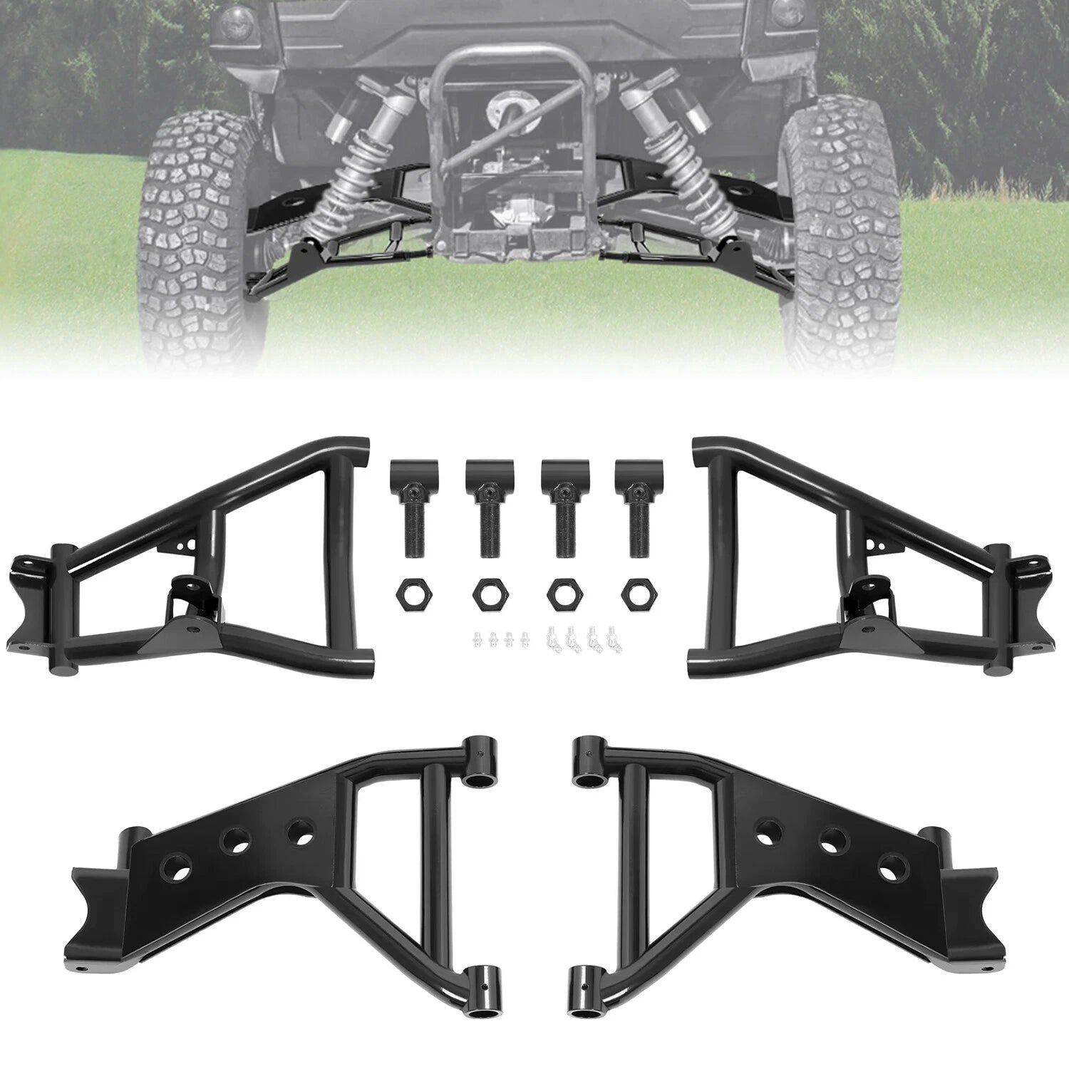 Heavy-Duty High Clearance Rear A Arms Kit for Kawasaki Teryx 800 (2012–2024)