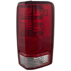 Halogen Tail Light for Dodge Nitro (2007–2011) Right Clear Red Lens