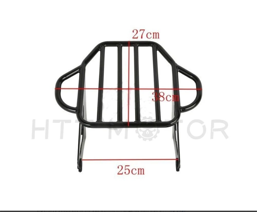 2X King Detachables Two-Up Luggage Rack for Harley Road King/Street Glide/Road Glide (2009–2017)