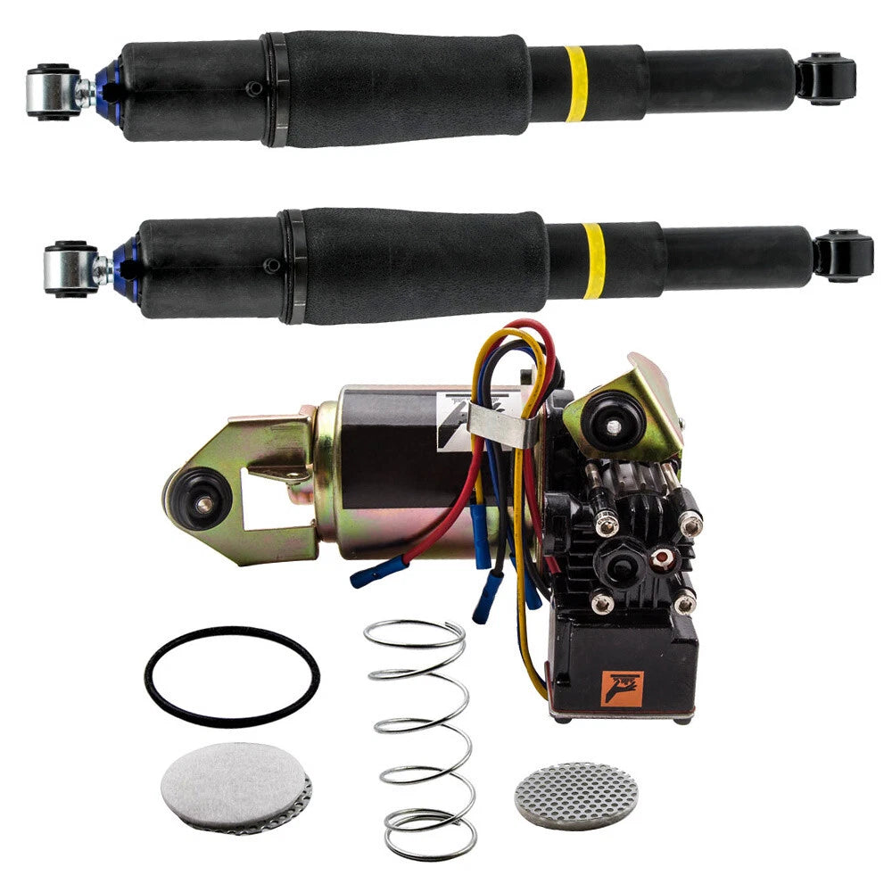 Air Suspension Compressor & Rear Shocks for Chevy Suburban 1500 (2006)
