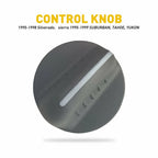 Set of 4 Heater Climate Control Knobs for GMC Chevy Pickup Tahoe Suburban (1995–1999)