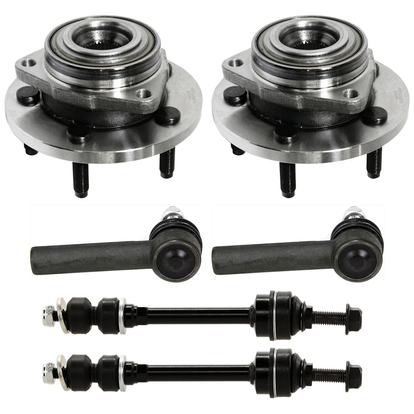 Set of 2 Wheel Hubs for Dodge Dakota (Front Left Right)
