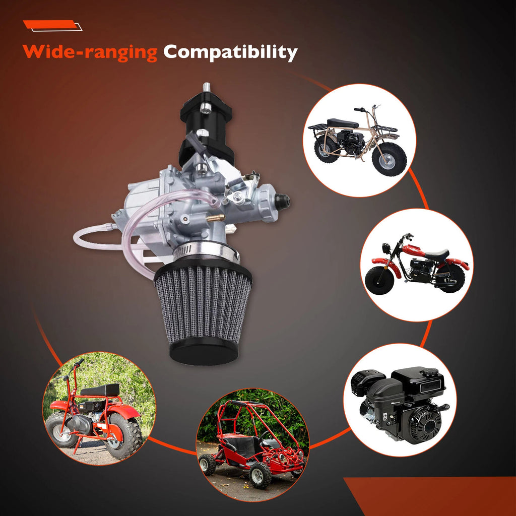 VM22 Carburetor Kit for Mini Bike Baja Coleman CT200U BT200X M200 KT196 (212cc)