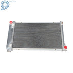 3 Row Aluminum Racing Radiator for Chevy C10/C20/C30 K10/K20/K30 (1967–1972)