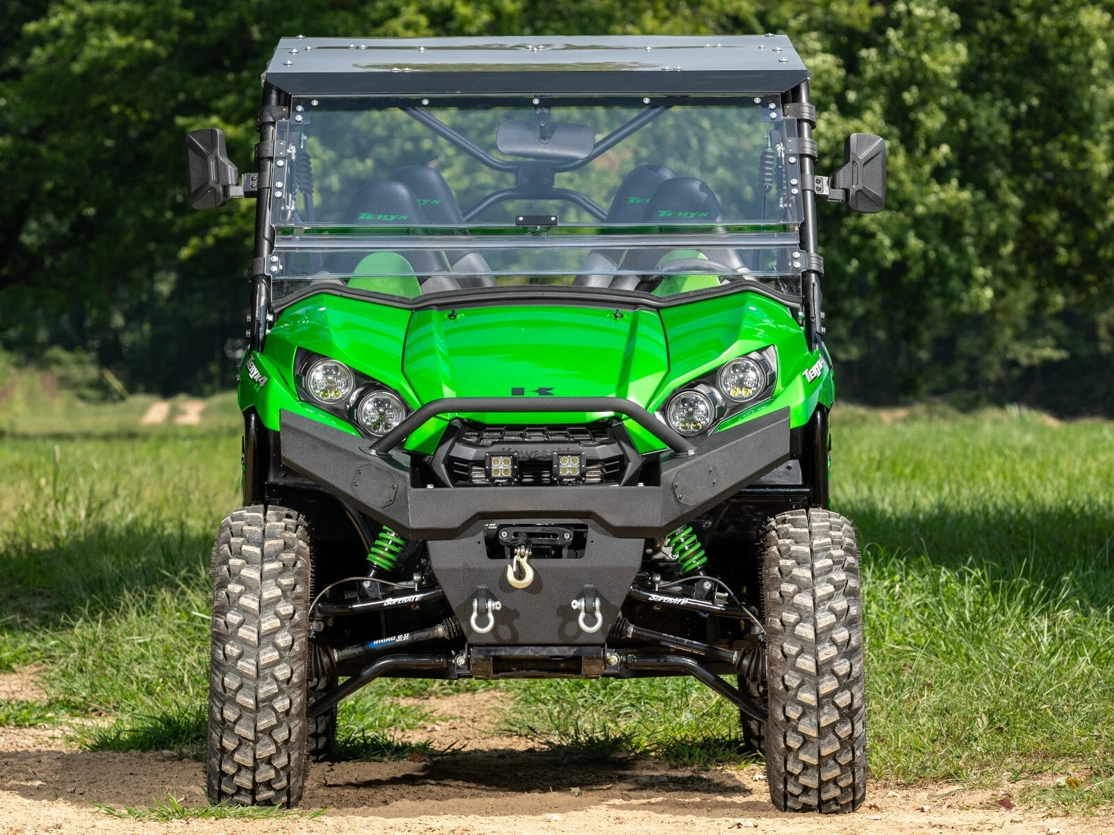 Scratch Resistant Flip Windshield for Kawasaki Teryx 800 / 4 (2016–2023)