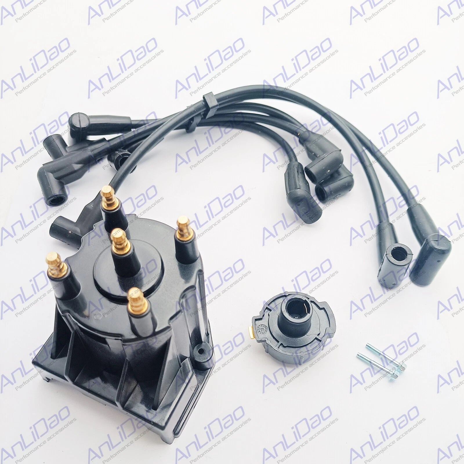 Spark Plug Wires, Distributor Cap & Rotor for MerCruiser 3.0L (1984–1990)