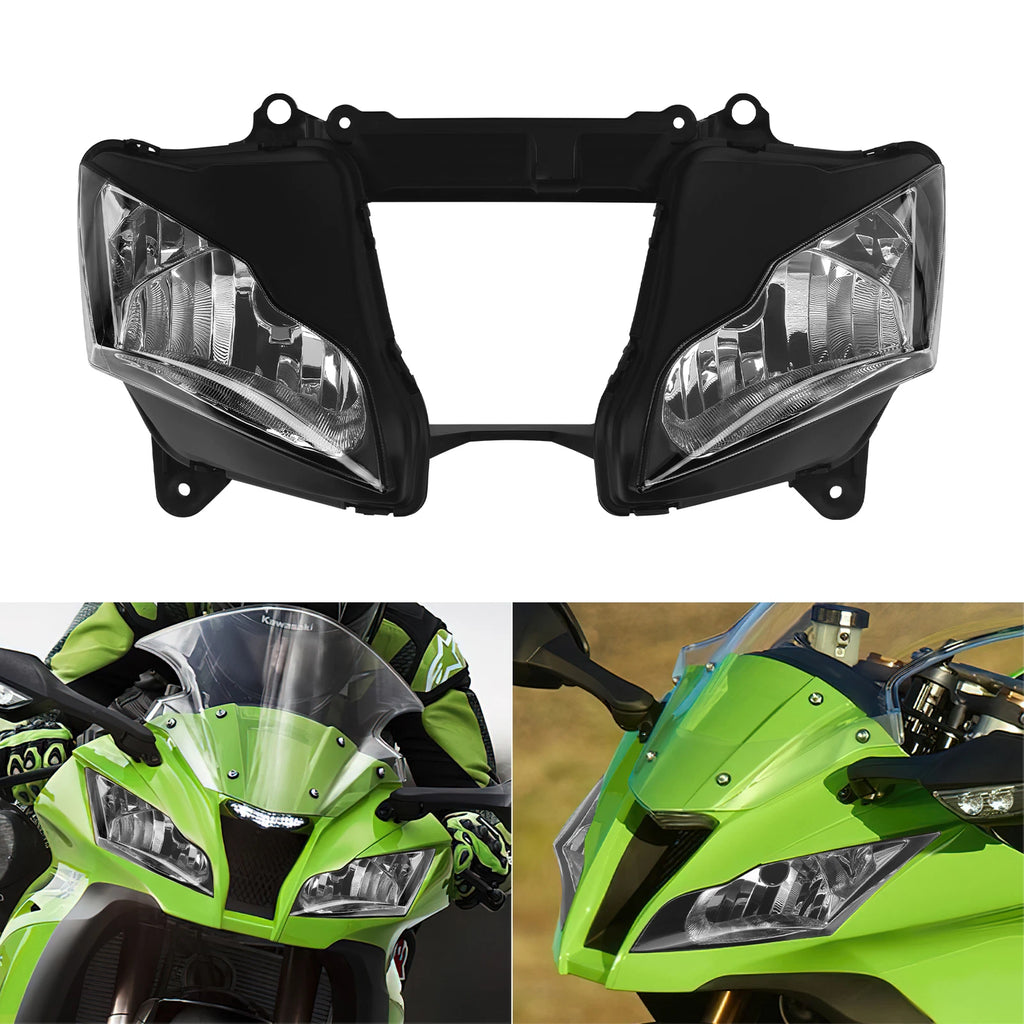 Front Headlight Assembly for Kawasaki Ninja ZX10R (2011–2015)