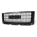 Matte Black Front Grille for GMC Sierra 1500 (2007–2013)